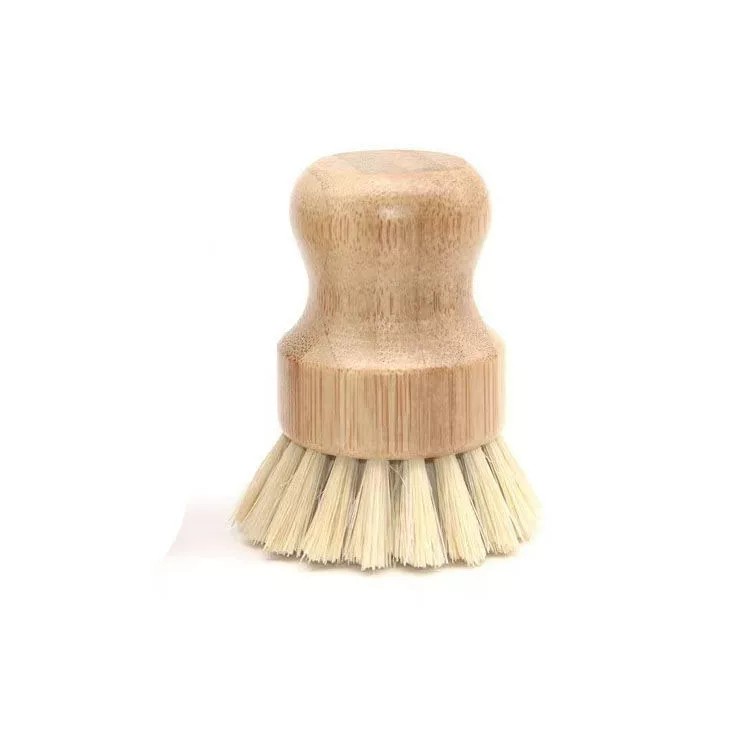대나무 접시 스크럽 브러시