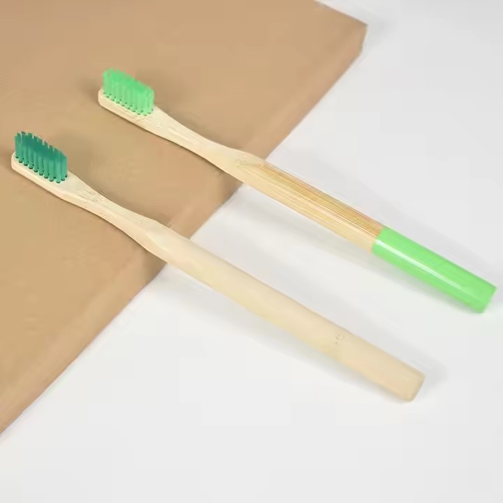 대나무 둥근 손잡이 칫솔