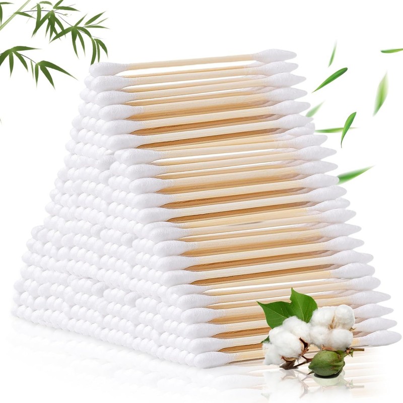 Bamboo Cotton Swabs Double Head