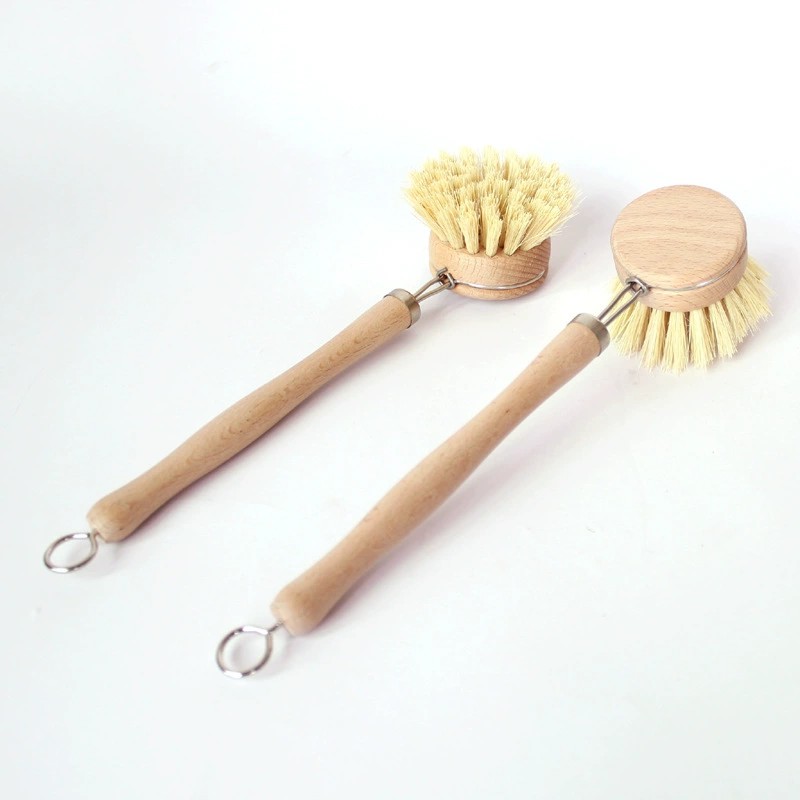 긴 손잡이 Beechal Sisal 식기 브러시